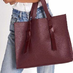 Rachel Zoe Collection Burgundy Tote